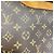 Borsa Louis Vuitton Monogram Deauville Marrone - vista 10