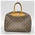 Borsa Louis Vuitton Monogram Deauville Marrone - vista 15