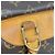 Borsa Louis Vuitton Monogram Deauville Marrone - vista 9