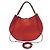 Borsa a mano Loewe Fortune Hobo 3-Way in pelle Rosso