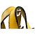 Borsa a mano Hammock Small in pelle Loewe Giallo - vista 7
