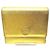 Cartera tríptico Loewe en piel dorada Dorado