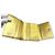 Cartera tríptico Loewe en piel dorada Dorado - vista 3