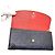 Louis Vuitton Monogram Empreinte Portefeuille Emilie M68327 Long Wallet Nero Rosso - vista 3