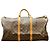 Borsa Louis Vuitton Monogram Keepall Bandoulière 60 Marrone