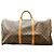 Borsa Louis Vuitton Monogram Keepall Bandoulière 60 Marrone - vista 2