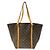 Louis Vuitton Monogram Sac Shopping Borsa e Tote Bag Marrone