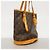 Louis Vuitton Monogram Bucket PM Tragetasche Braun - Ansicht 2