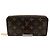 Louis Vuitton Monogram Zippy Wallet Braun