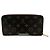 Louis Vuitton Monogram Zippy Wallet Braun - Ansicht 2
