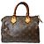 Louis Vuitton Monogram Speedy 25 Handtasche Braun