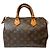 Louis Vuitton Monogram Speedy 25 Handtasche Braun - Ansicht 2