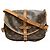 Borsa Louis Vuitton Monogram Saumur Marrone