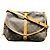 Louis Vuitton Monogram Saumur 35 Handtasche Braun