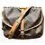 Borsa Louis Vuitton Monogram Saumur 35 Borsa a tracolla Marrone