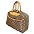 Borsa Louis Vuitton Monogram Deauville Marrone - vista 9