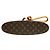 Borsa Tote Louis Vuitton Monogram Babylon Marrone - vista 3