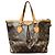 Borsa Louis Vuitton Monogram Palermo PM Marrone - vista 2
