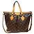 Borsa Louis Vuitton Monogram Palermo PM Marrone - vista 2