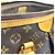 Borsa Louis Vuitton Monogram Palermo PM Marrone - vista 9