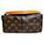 Borsa Louis Vuitton Monogram Looping MM Marrone - vista 3