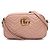 Gucci Borsa a tracolla GG Marmont Matelasse in pelle rosa, piccola