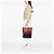 Céline Tote verticale in agnello bicolore rosso Celine Bordò - vista 9