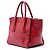 Borsa Prada Red Glace Calf Twin Pocket Rosso - vista 2