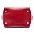 Borsa Prada Red Glace Calf Twin Pocket Rosso - vista 3