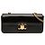 Céline Borsa a tracolla Celine Triomphe in pelle di vitello lucida nera Nero