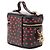 Lady Dior Vanity Case in micro pelle di agnello blu con stampa a cuore Blu navy - vista 2
