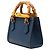 Borsa Diana Gucci in pelle di vitello Bamboo blu Blu scuro - vista 2