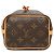 Louis Vuitton Marrone Monogram Nano Noe - vista 3