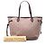 Louis Vuitton Pink Monogram Idylle Neverfull MM Rosa - vista 8