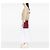 Borsa a secchiello Peggy in pelle piccola rossa Burberry Rosso - vista 6