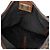 Borsa Messenger Flat Fendi Zucca Canvas FF marrone - vista 4