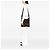 Borsa Messenger Flat Fendi Zucca Canvas FF marrone - vista 5