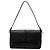 Borsa a tracolla con patta in pelle nera Burberry Nero