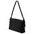 Borsa a tracolla con patta in pelle nera Burberry Nero - vista 2