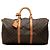 Louis Vuitton Marrone Monogram Keepall Bandouliere 50