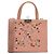Off White Off-White Brown Mini Calfskin Box Flower Arrow Satchel Braun Fleisch