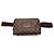 Marsupio Louis Vuitton Damier Ebene marrone Brooklyn