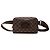 Marsupio Louis Vuitton Damier Ebene marrone Brooklyn - vista 2