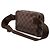 Marsupio Louis Vuitton Damier Ebene marrone Brooklyn - vista 3