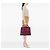 Louis Vuitton Red Monogram Empreinte Artsy MM Rosso Bordò - vista 6