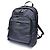 Zaino in nylon e pelle Saffiano Prada Blu navy