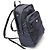 Zaino in nylon e pelle Saffiano Prada Blu navy - vista 2