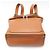 Zaino Loewe Goya in pelle marrone - vista 4