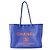 Borsa Tote Chanel Deauville Line Medium Arancione Porpora