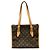 Borsa Tote Louis Vuitton Monogram Popincourt Marrone